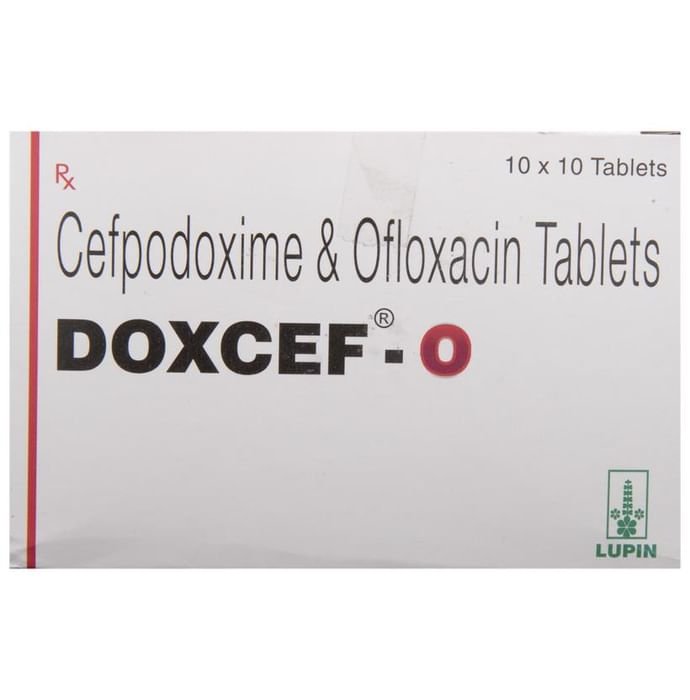 Doxcef-O Tablet    Cefpodoxime Proxetil 200mg + Ofloxacin 200mg