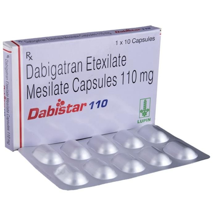 Dabistar 110 Capsule    Dabigatran Etexilate 110mg