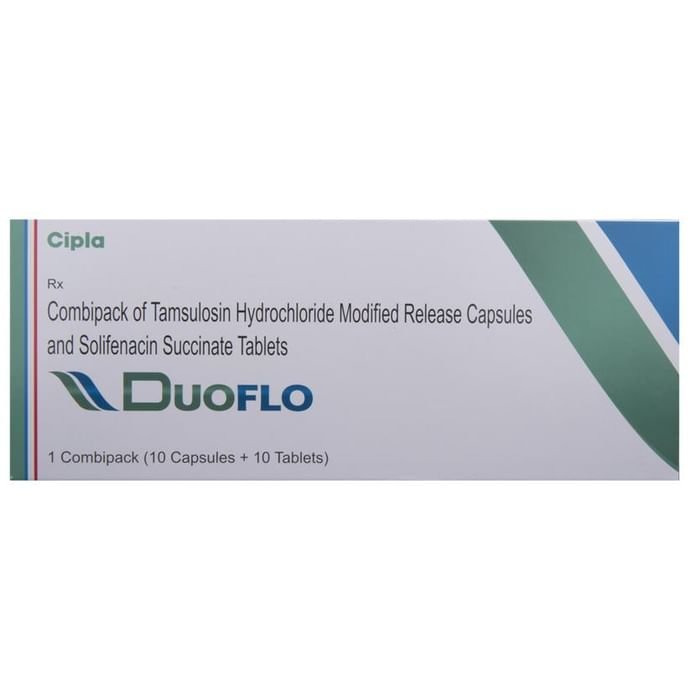 Duoflo Combipack    Tamsulosin 400mcg + Solifenacin 5mg