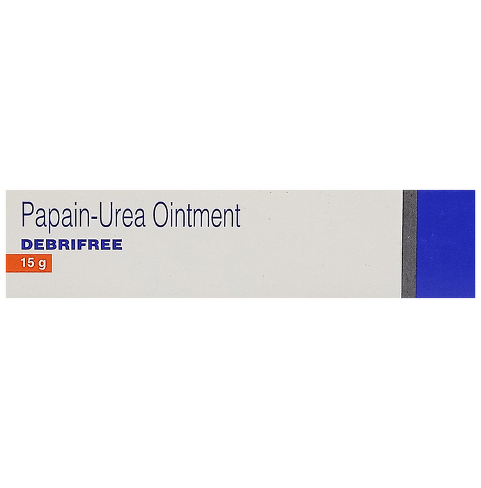 Debrifree Ointment    Papain 521700units + Urea 100mg