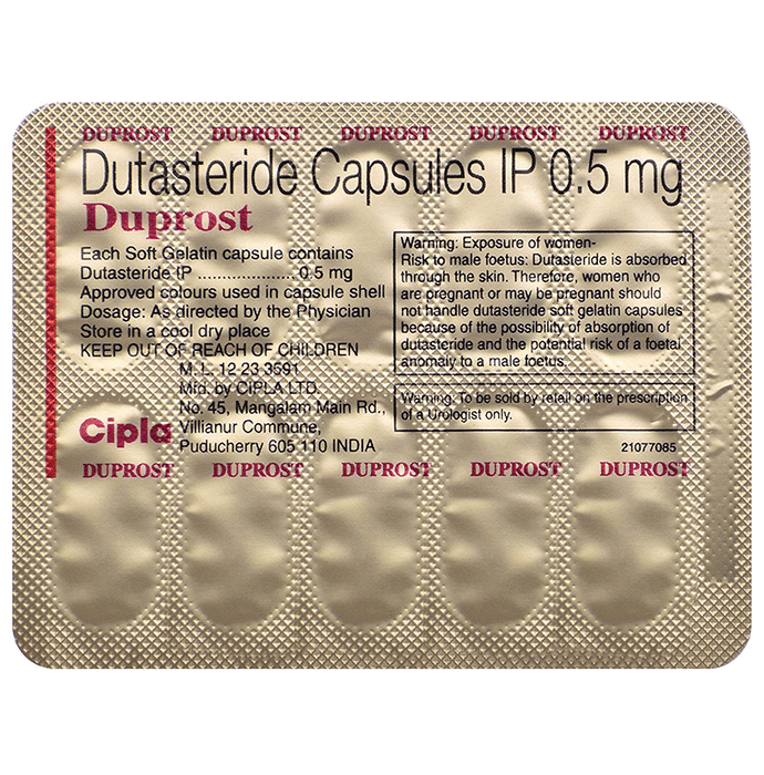 Duprost Capsule    Dutasteride 0.5mg