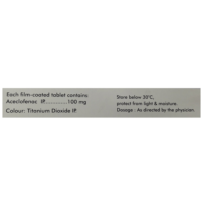Dolowin Tablet    Aceclofenac 100mg