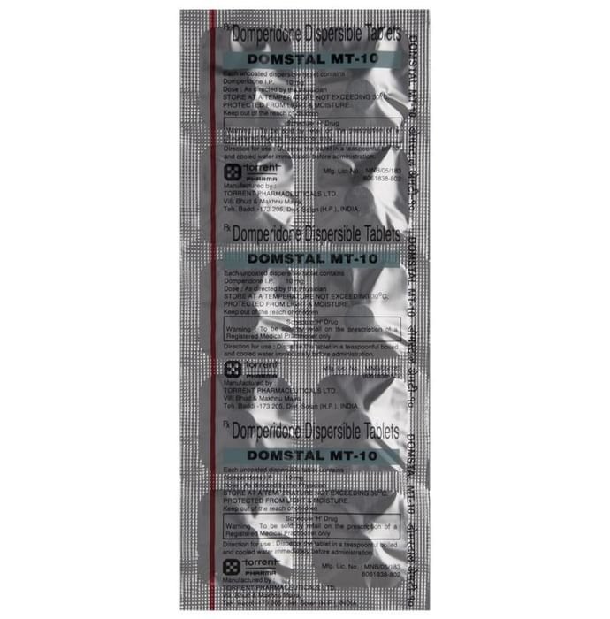Domstal MT 10 Tablet DT    Domperidone 10mg