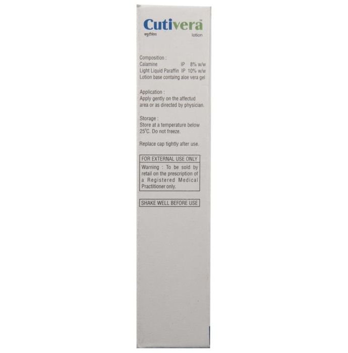 Cutivera Lotion    Calamine 8% w/w