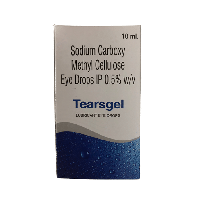 Tearsgel Lubricant Eye Drop    Carboxymethylcellulose 0.5% w/v + Oxychloro Complex 0.005% w/v