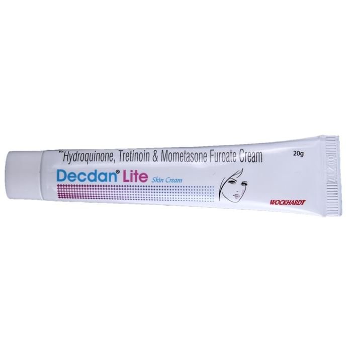 Decdan Lite Skin Cream    Hydroquinone 2% w/w + Mometasone 0.1% w/w + Tretinoin 0.025% w/w