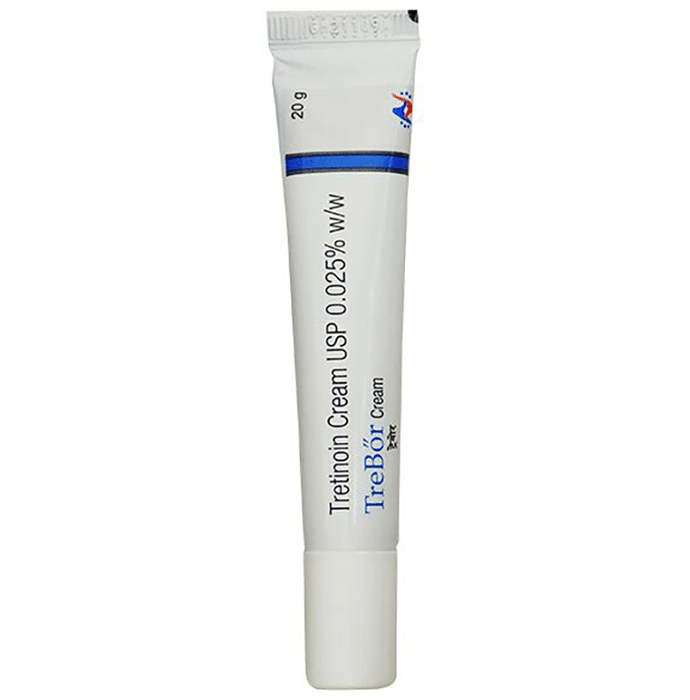Trebor 0.025% Cream    Tretinoin 0.025%