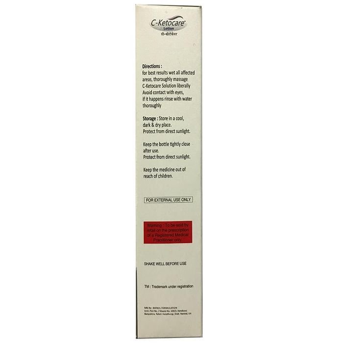 C-Ketocare Lotion    Ketoconazole 2% w/v + Coal Tar 4% w/v