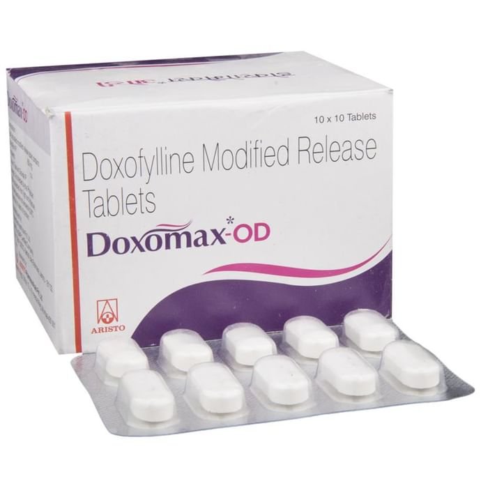 Doxomax OD Tablet    Doxofylline 650mg