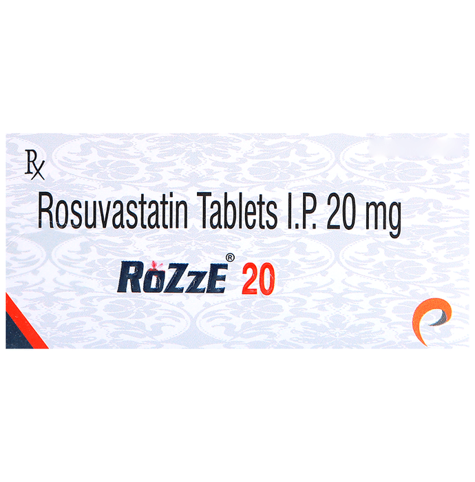 Rozze 20 Tablet    Rosuvastatin 20mg
