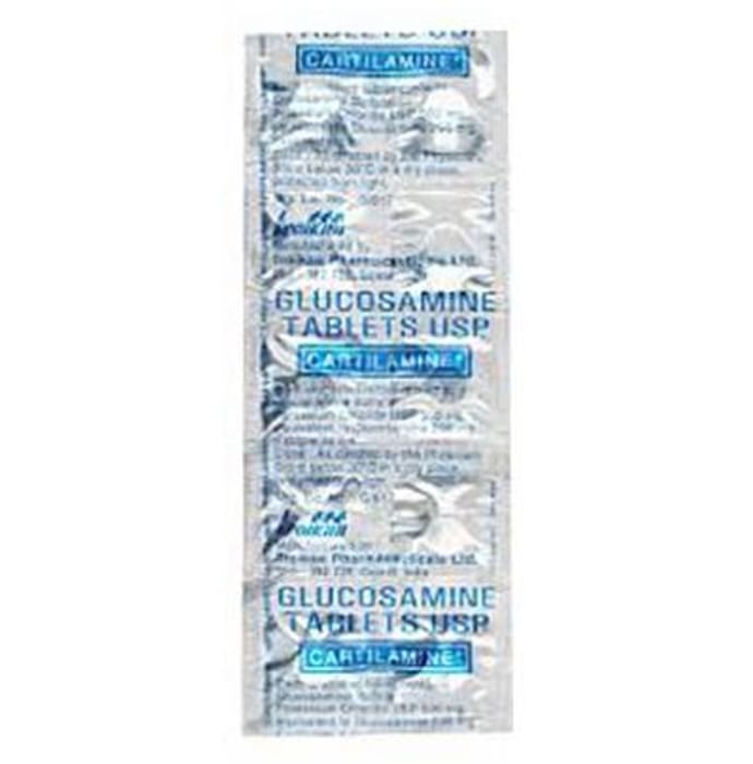 Cartilamine 500mg Tablet    Glucosamine 500mg
