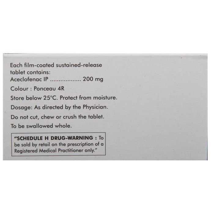 Dolowin-SR Tablet    Aceclofenac 200mg