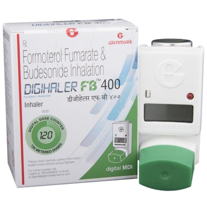 Digihaler FB 400 Inhaler    Formoterol 6mcg + Budesonide 400mcg