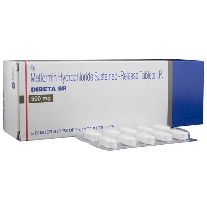 Dibeta SR Tablet    Metformin 500mg