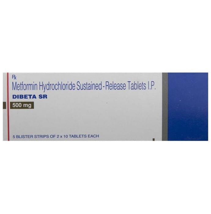 Dibeta SR Tablet    Metformin 500mg