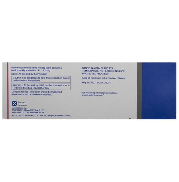 Dibeta SR Tablet    Metformin 500mg