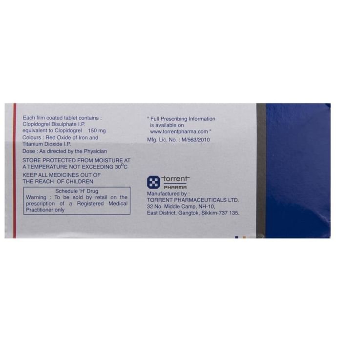 Deplatt 150 Tablet    Clopidogrel 150mg