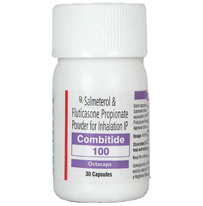 Combitide 50mcg/100mcg Octacap    Salmeterol 50mcg + Fluticasone Propionate 100mcg