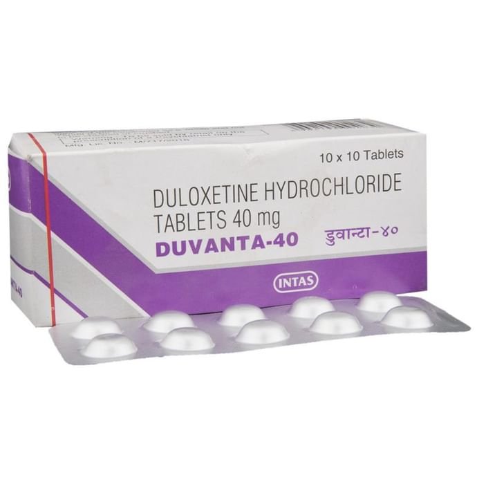 Duvanta 40 Tablet    Duloxetine 40mg