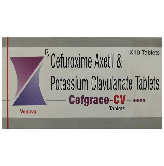Cefgrace-CV Tablet    Cefuroxime 500mg + Clavulanic Acid 125mg