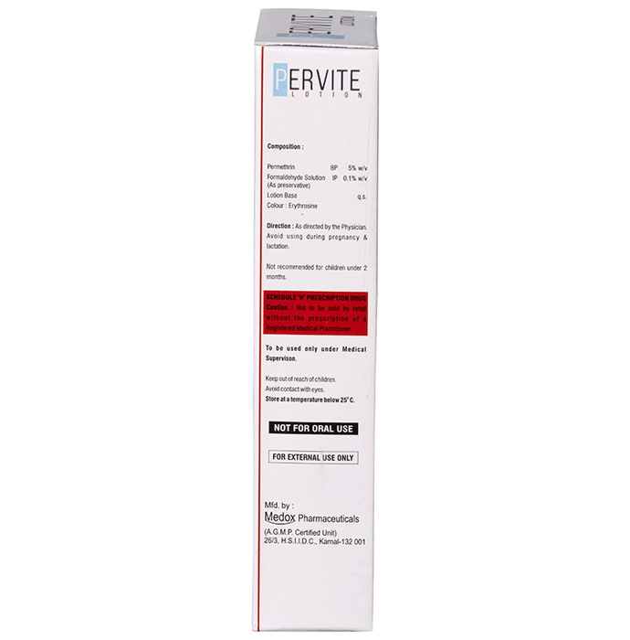 Pervite Lotion    Permethrin 5% w/v