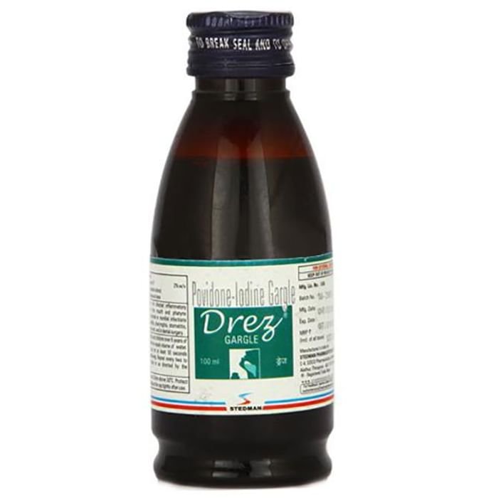 Drez Gargle    Povidone Iodine 5% w/v