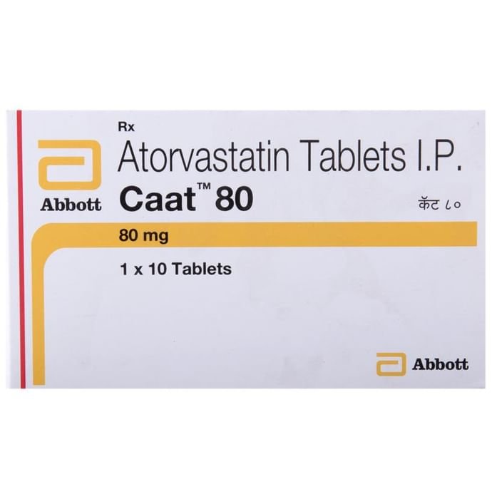 CAAT 80 Tablet    Atorvastatin 80mg