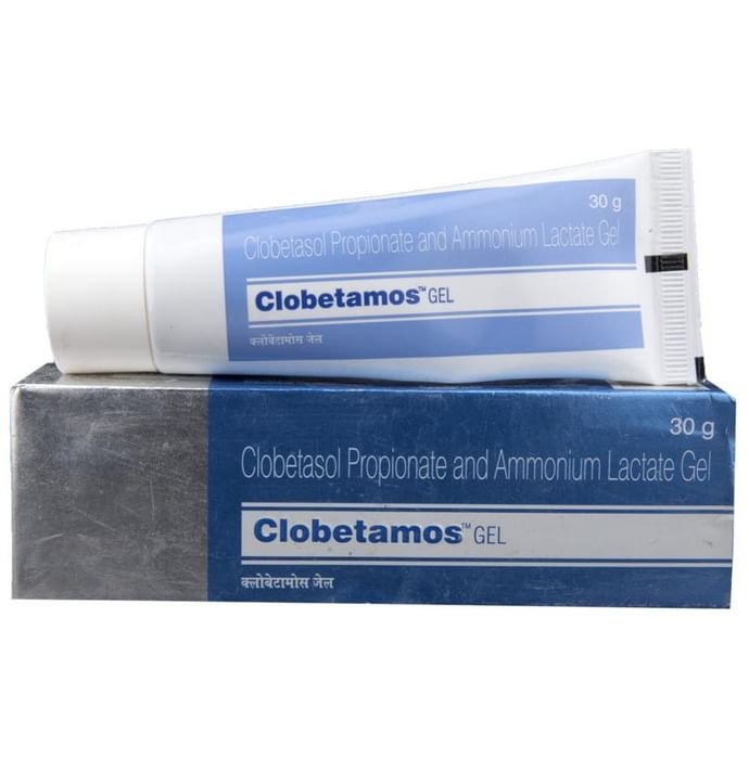 Clobetamos Gel    Clobetasol 0.05% w/w + Lactic Acid 12% w/w