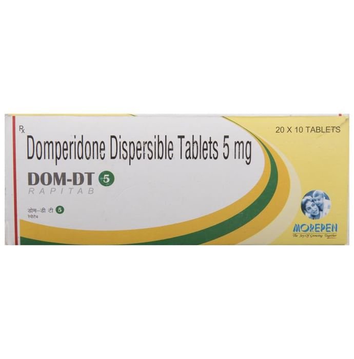 Dom-DT 5 Rapitab    Domperidone 5mg