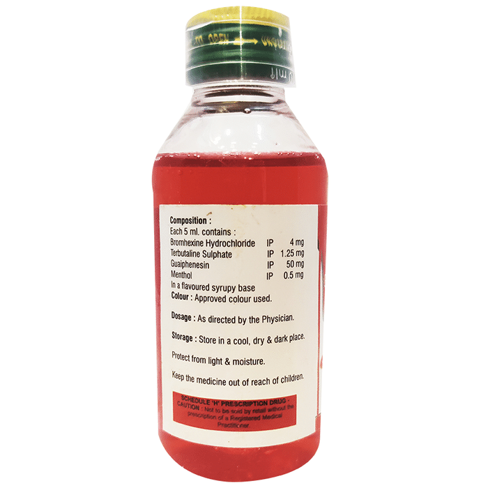 Agelite-T Syrup Mango Sugar Free    Bromhexine 4mg + Guaifenesin 50mg + Menthol 0.5mg + Terbutaline 