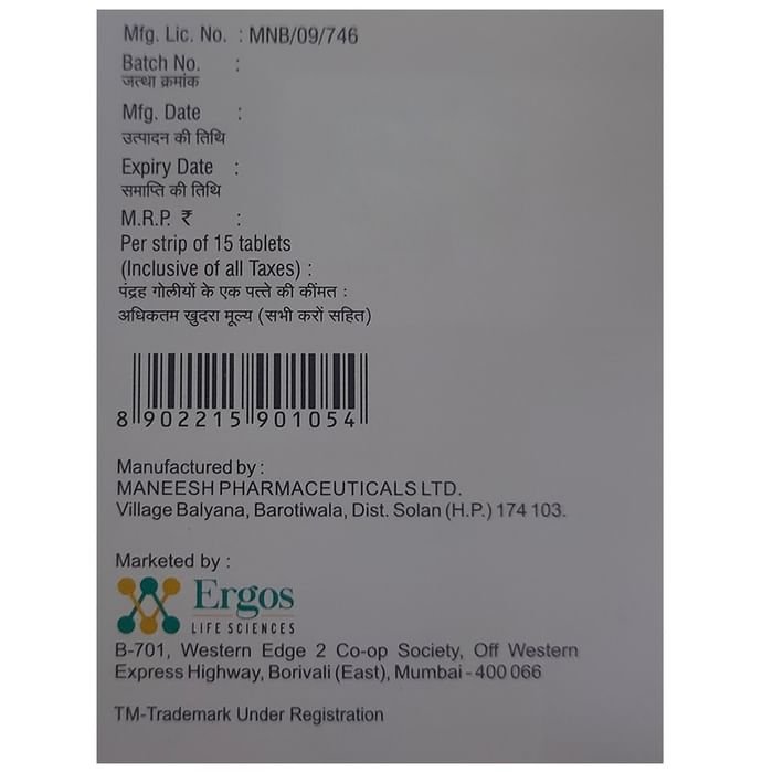 Telefix-AM Tablet    Telmisartan 40mg + Amlodipine 5mg
