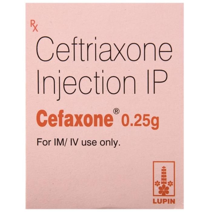 Cefaxone 0.25g Injection    Ceftriaxone 250mg