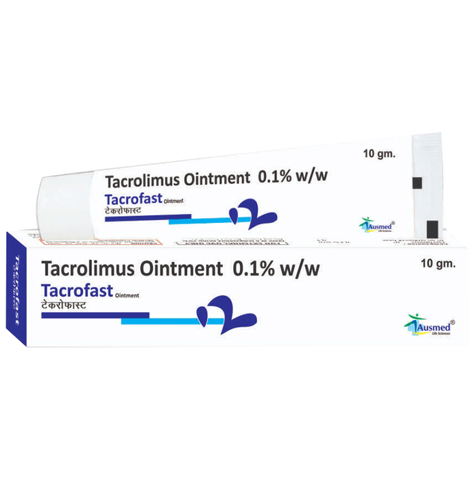 Tacrofast Ointment    Tacrolimus 0.1% w/w