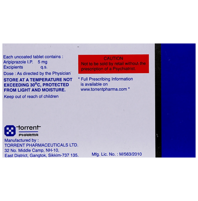 Arip MT 5 Tablet Aripiprazole 5mg
