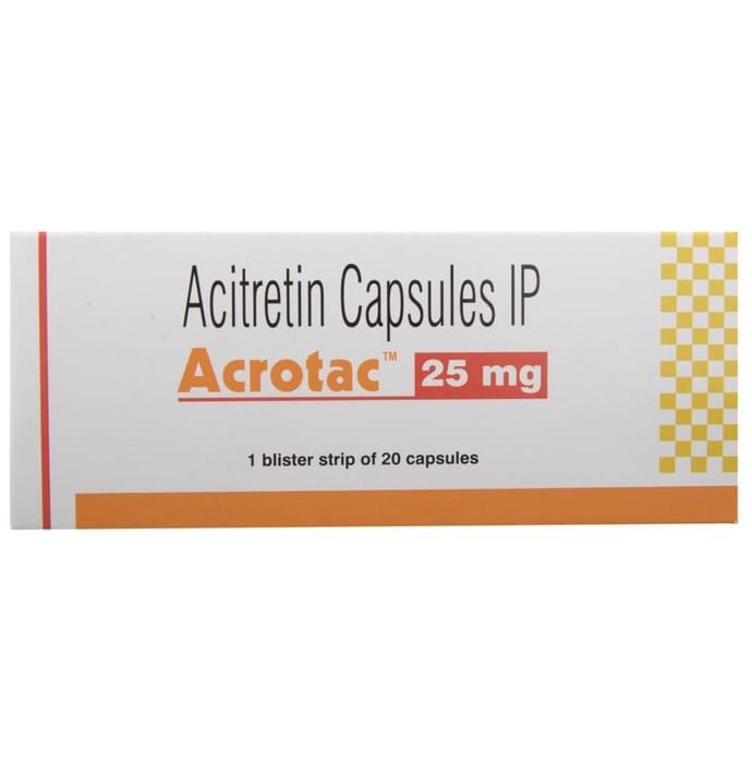 Acrotac 25mg Capsule Acitretin 25mg
