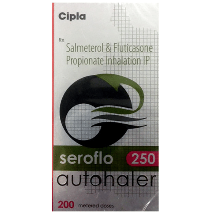Seroflo 250 Autohaler Salmeterol 25mcg + Fluticasone Propionate 250mcg