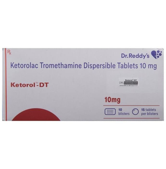 Ketorol-DT Tablet Ketorolac 10mg