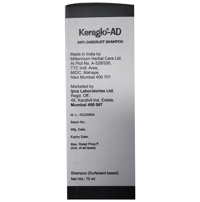 Keraglo - AD Anti-Dandruff Shampoo Ketoconazole 2% w/v