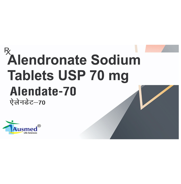 Alendate 70 Tablet Alendronic Acid 70mg