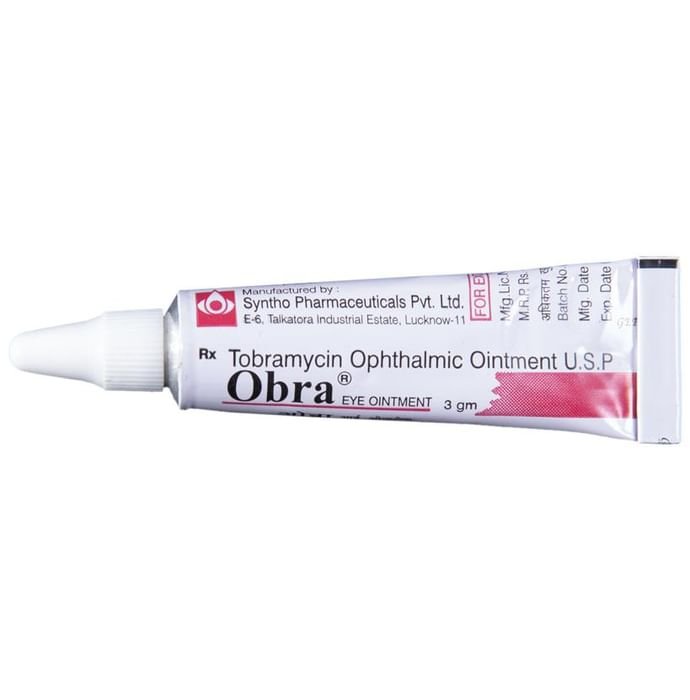 Obra Eye Ointment Tobramycin 0.3% w/w