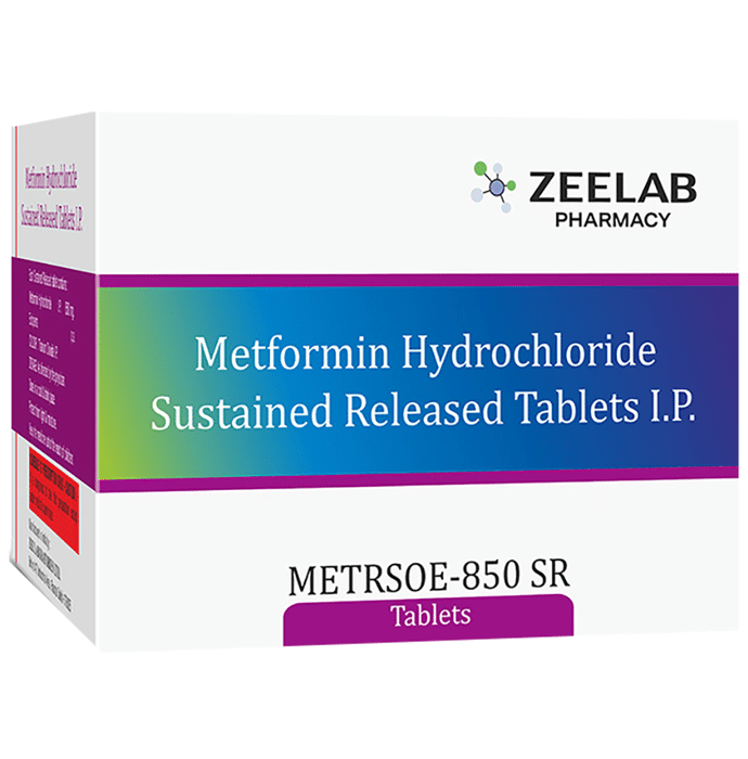 Metrose 850 SR Tablet Metformin 850mg
