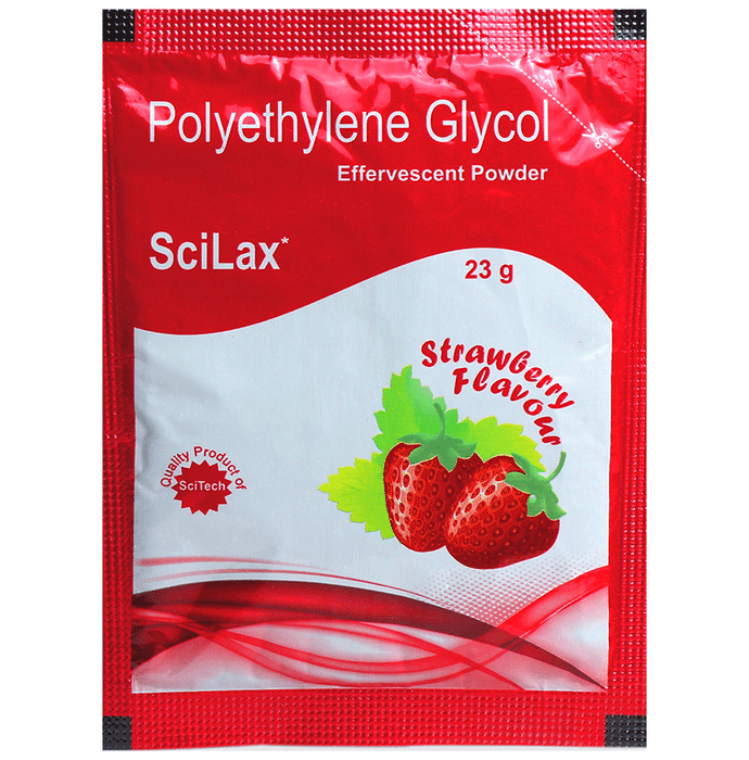 Scilax Powder Strawberry Polyethylene Glycol 17gm