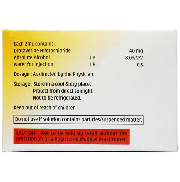 Merispas Injection Drotaverine 40mg
