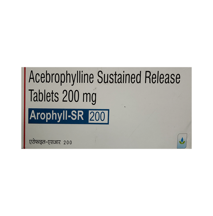Arophyll-SR 200 Tablet Acebrophylline 200mg