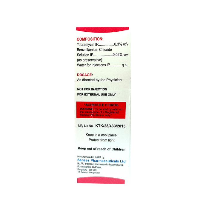 Obrin Eye Drop Tobramycin 0.3% w/v