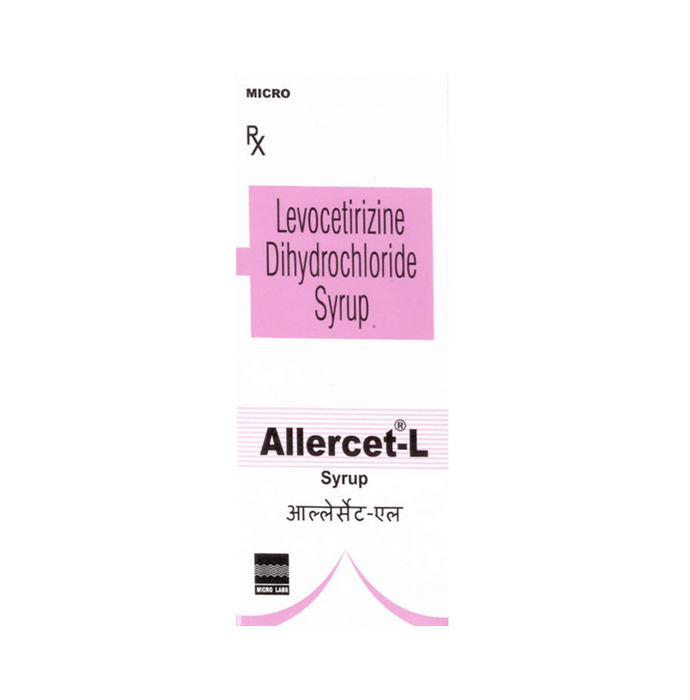 Allercet-L Syrup Levocetirizine 2.5mg