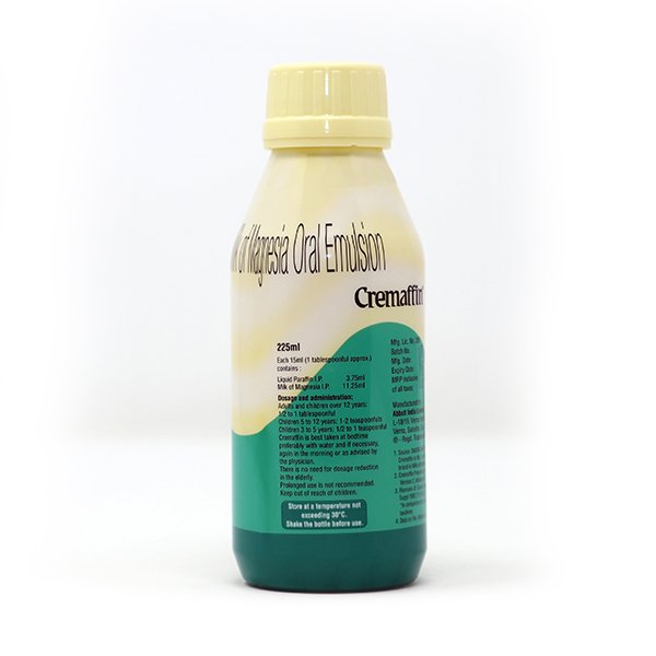Cremaffin Constipation Relief with Liquid Paraffin | For Stomach Care | Mint