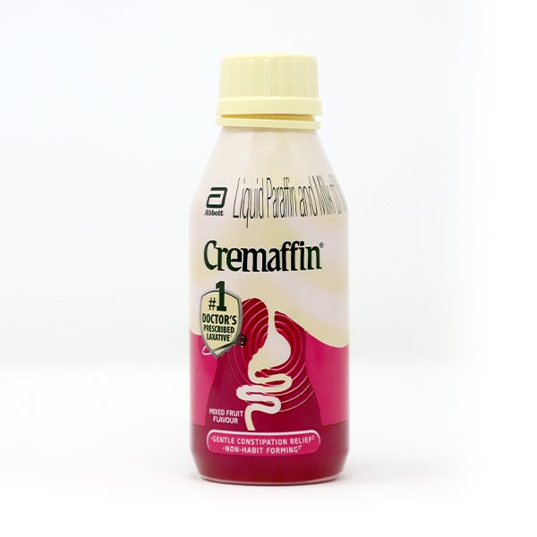 Cremaffin Constipation Relief with Liquid Paraffin | For Stomach Care | Mixed Fruit|225ml