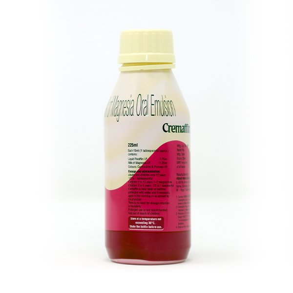 Cremaffin Constipation Relief with Liquid Paraffin | For Stomach Care | Mixed Fruit|225ml