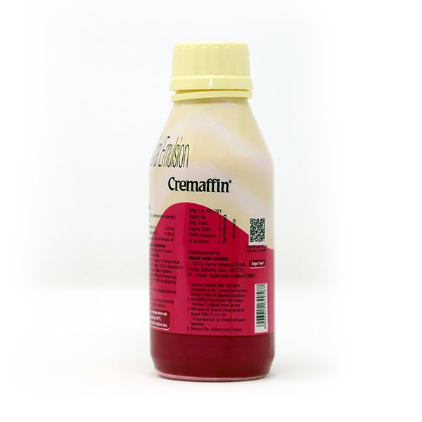 Cremaffin Constipation Relief with Liquid Paraffin | For Stomach Care | Mixed Fruit|225ml